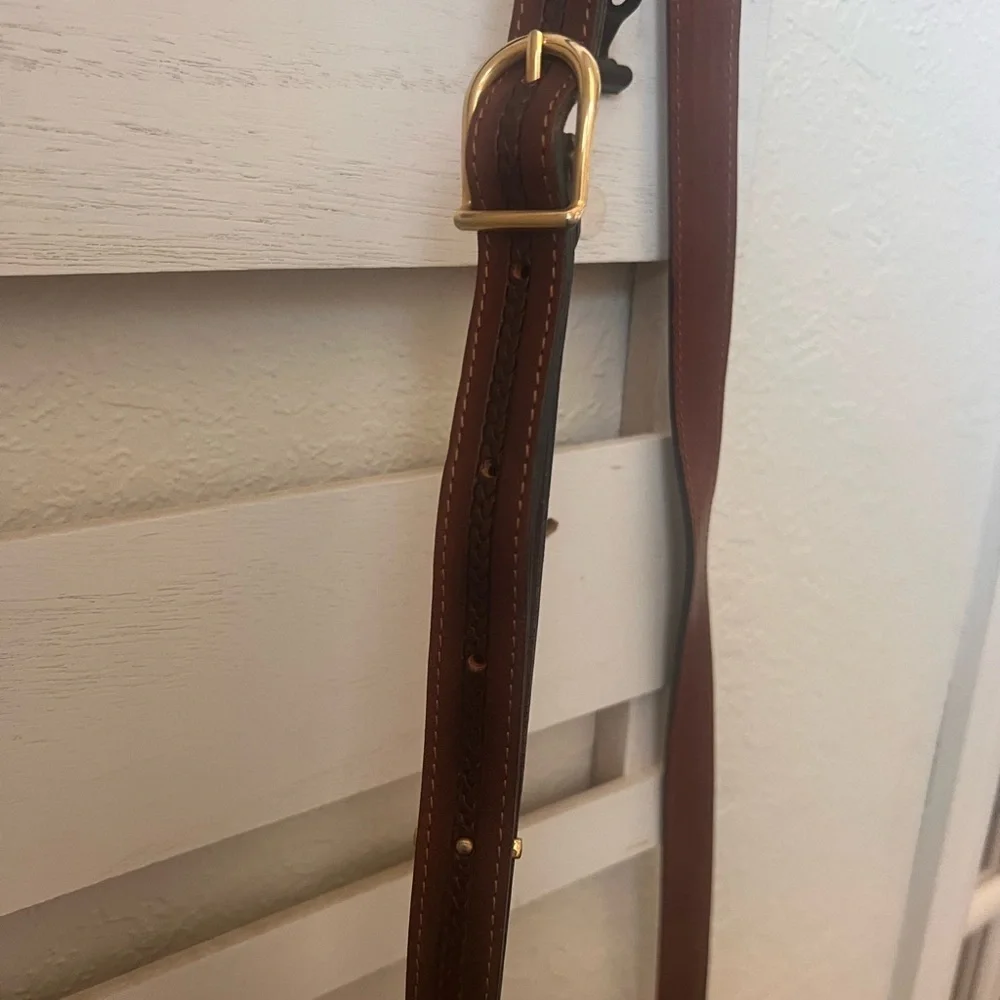 Vintage Oroton Leather Crossbody Satchel – Made in Australia